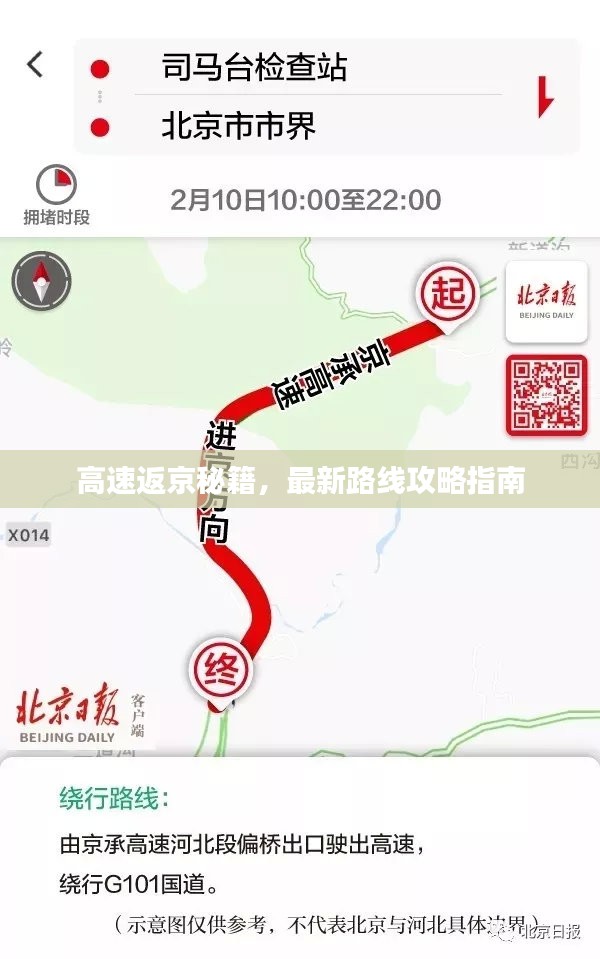 高速返京秘籍，最新路线攻略指南