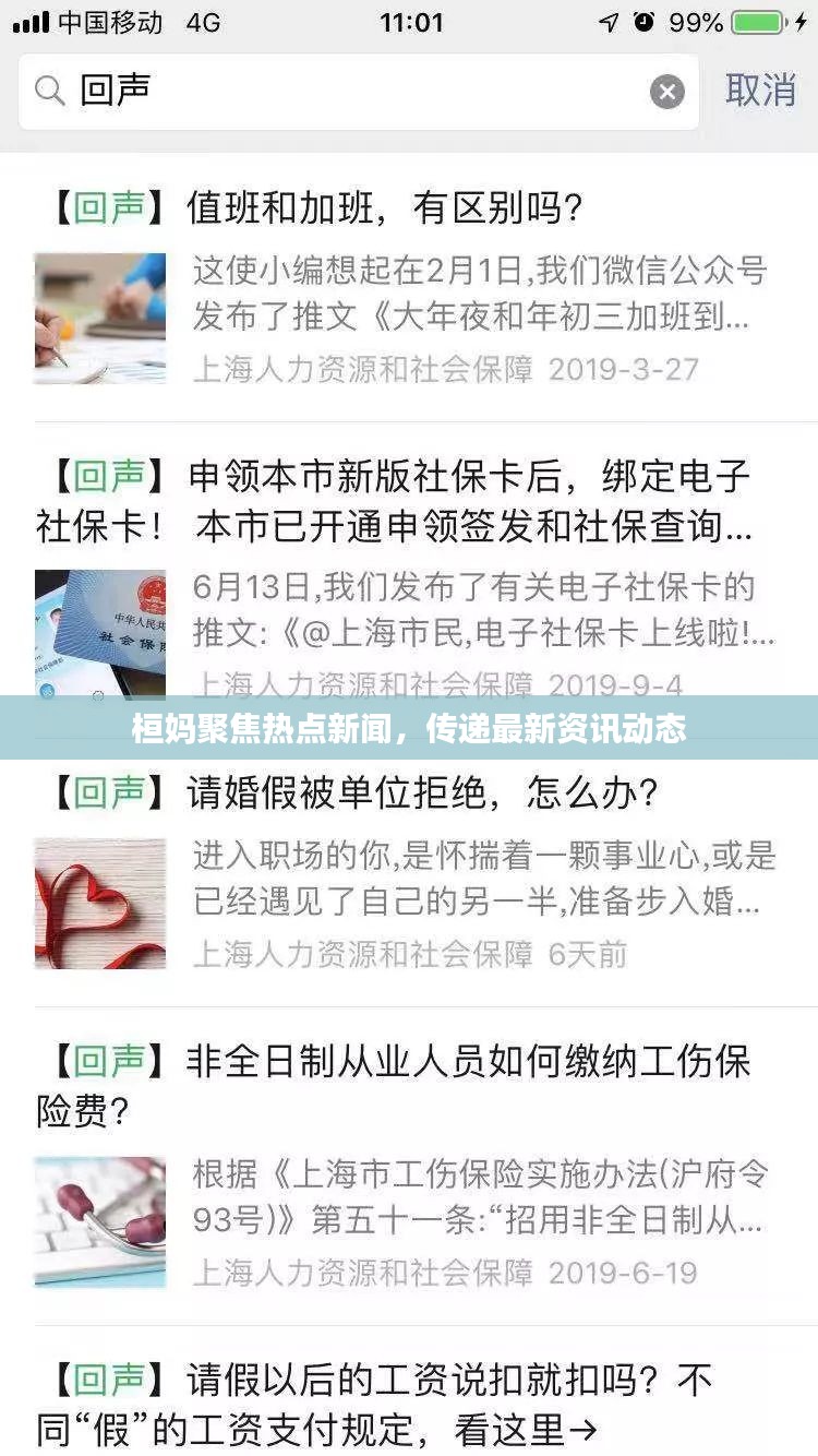 桓妈聚焦热点新闻，传递最新资讯动态