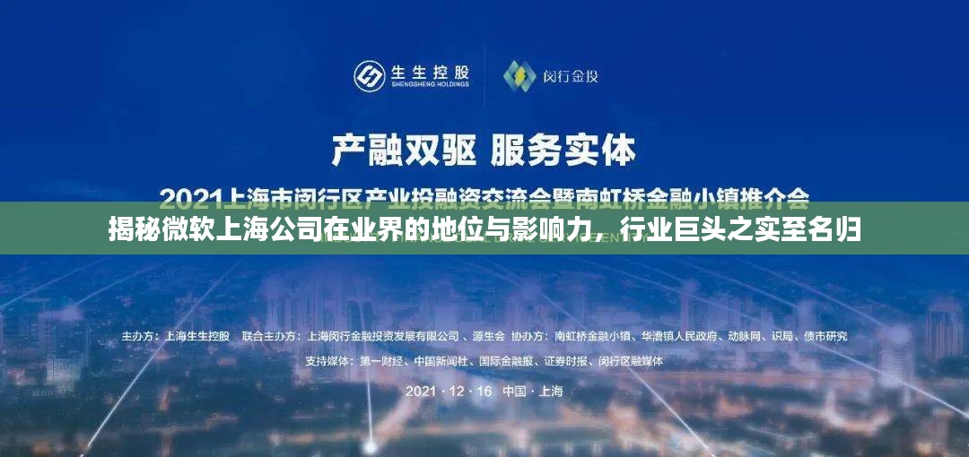 揭秘微软上海公司在业界的地位与影响力，行业巨头之实至名归