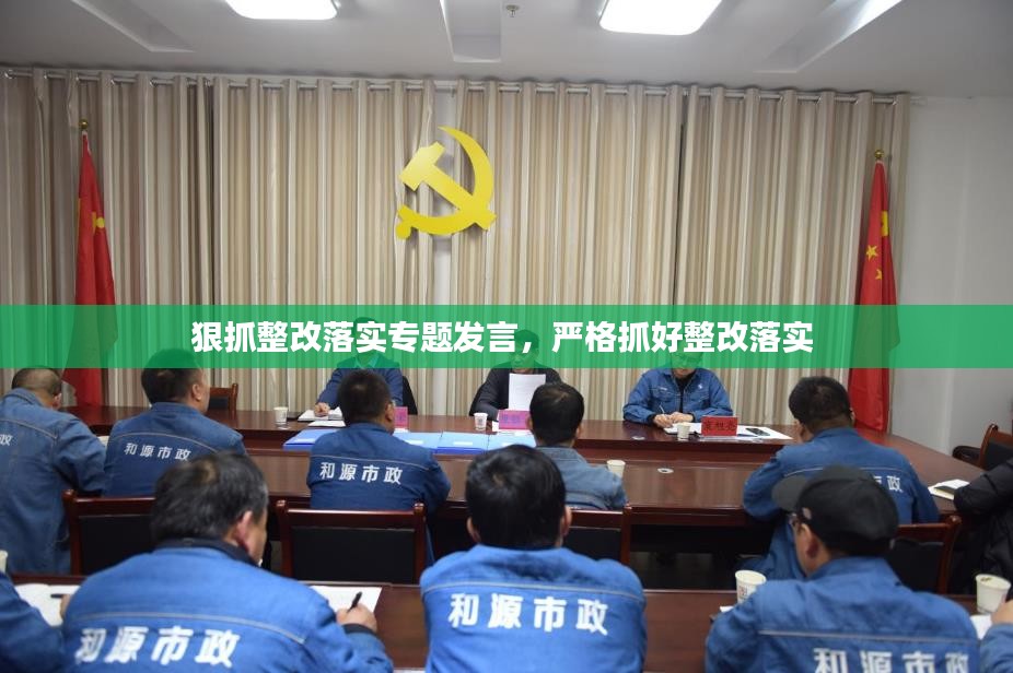 狠抓整改落实专题发言，严格抓好整改落实 