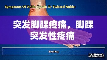 突发脚踝疼痛，脚踝突发性疼痛 