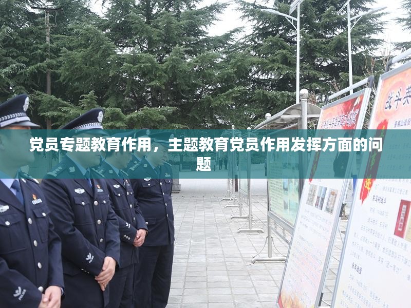 党员专题教育作用，主题教育党员作用发挥方面的问题 
