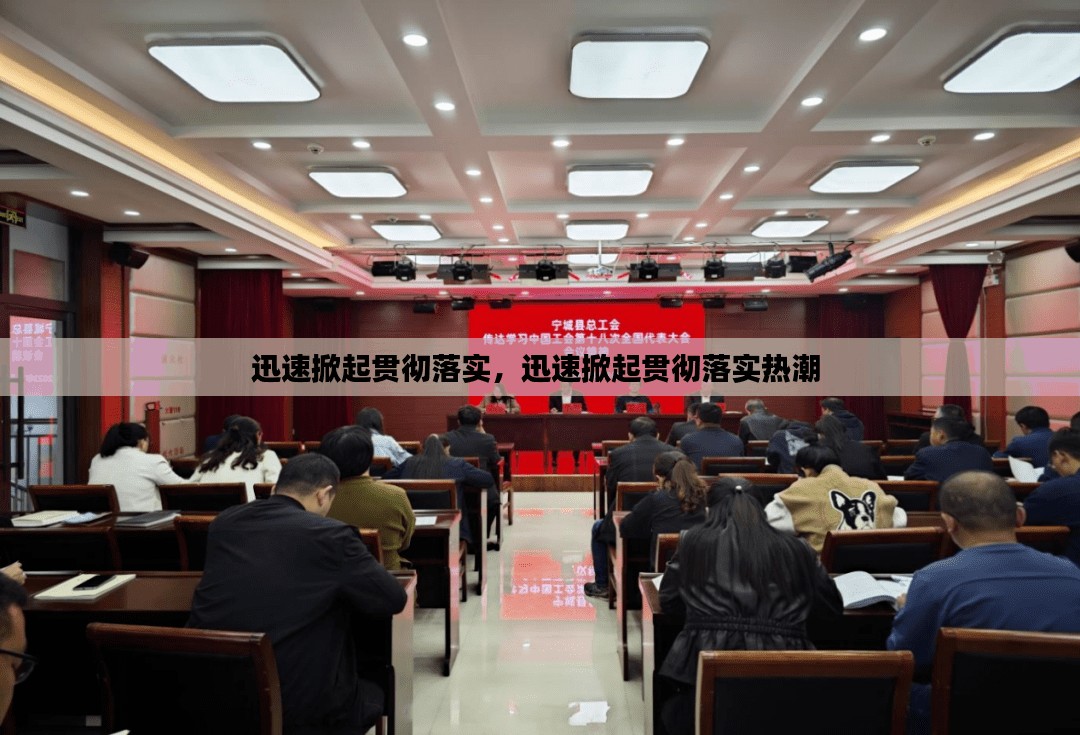 迅速掀起贯彻落实，迅速掀起贯彻落实热潮 