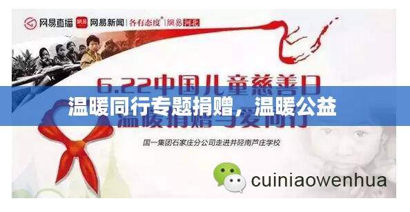 温暖同行专题捐赠，温暖公益 